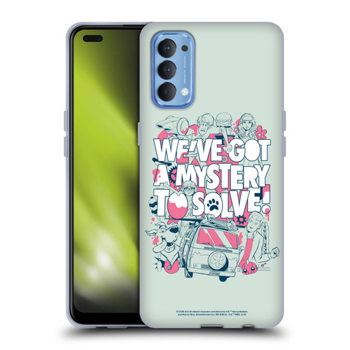 Scoob! Scooby-Doo Movie Graphics Mystery Soft Gel Case for OPPO Reno 4 5G