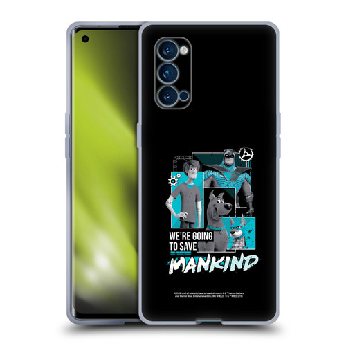 Scoob! Scooby-Doo Movie Graphics Save Mankind Soft Gel Case for OPPO Reno 4 Pro 5G