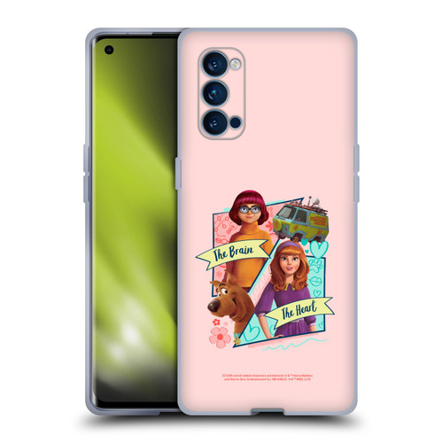Scoob! Scooby-Doo Movie Graphics Scooby, Daphne, And Velma Soft Gel Case for OPPO Reno 4 Pro 5G