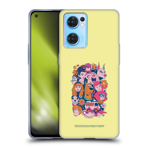 Scoob! Scooby-Doo Movie Graphics Retro Soft Gel Case for OPPO Reno7 5G / Find X5 Lite