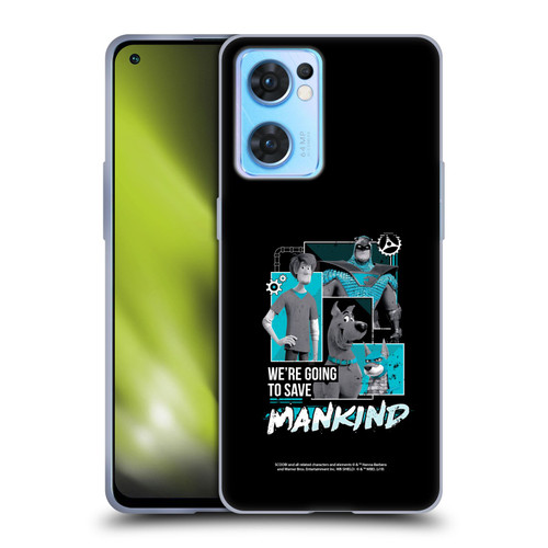 Scoob! Scooby-Doo Movie Graphics Save Mankind Soft Gel Case for OPPO Reno7 5G / Find X5 Lite