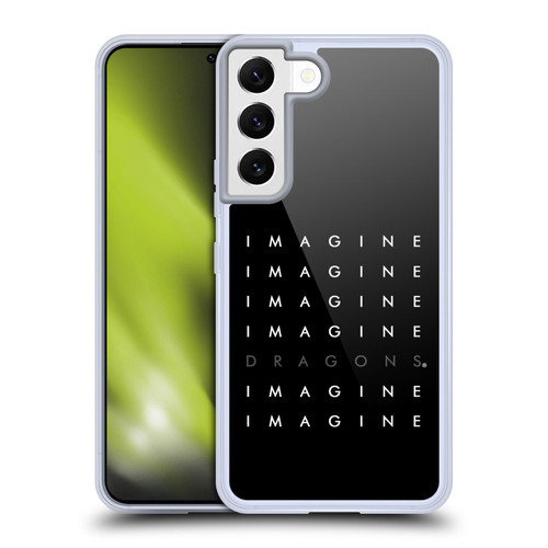Imagine Dragons Key Art Logo Repeat Soft Gel Case for Samsung Galaxy S22 5G