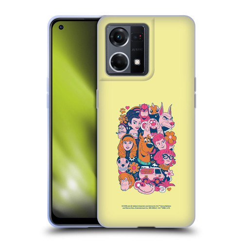 Scoob! Scooby-Doo Movie Graphics Retro Soft Gel Case for OPPO Reno8 4G
