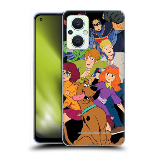 Scoob! Scooby-Doo Movie Graphics The Gang Soft Gel Case for OPPO Reno8 Lite