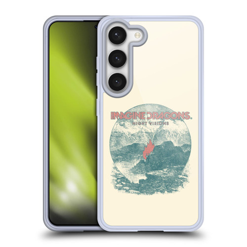 Imagine Dragons Key Art Flame Night Visions Soft Gel Case for Samsung Galaxy S23 5G