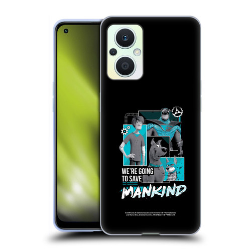 Scoob! Scooby-Doo Movie Graphics Save Mankind Soft Gel Case for OPPO Reno8 Lite