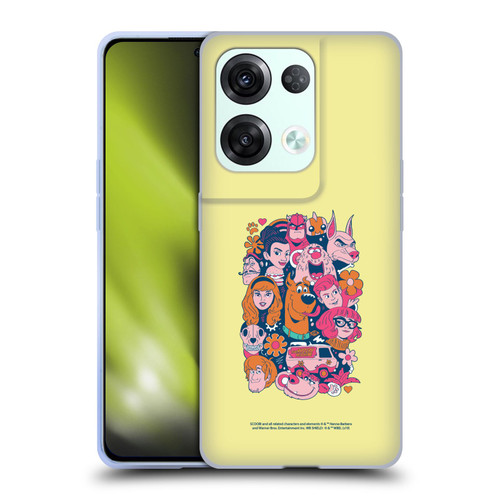 Scoob! Scooby-Doo Movie Graphics Retro Soft Gel Case for OPPO Reno8 Pro