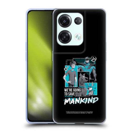 Scoob! Scooby-Doo Movie Graphics Save Mankind Soft Gel Case for OPPO Reno8 Pro