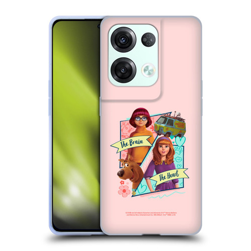 Scoob! Scooby-Doo Movie Graphics Scooby, Daphne, And Velma Soft Gel Case for OPPO Reno8 Pro