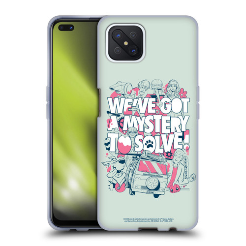 Scoob! Scooby-Doo Movie Graphics Mystery Soft Gel Case for OPPO Reno4 Z 5G