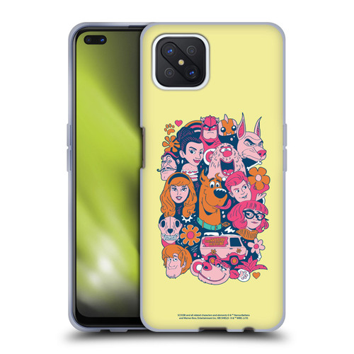 Scoob! Scooby-Doo Movie Graphics Retro Soft Gel Case for OPPO Reno4 Z 5G