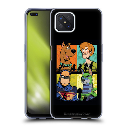 Scoob! Scooby-Doo Movie Graphics Scoob And Falcon Force Soft Gel Case for OPPO Reno4 Z 5G