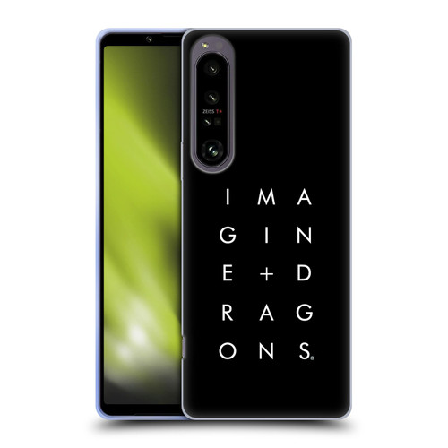 Imagine Dragons Key Art Stacked Logo Soft Gel Case for Sony Xperia 1 IV