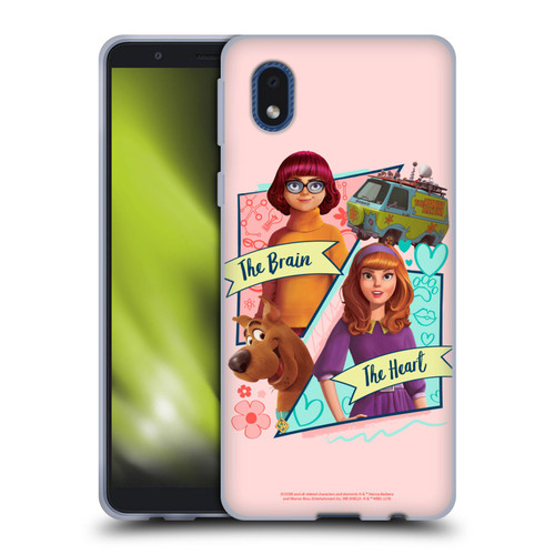 Scoob! Scooby-Doo Movie Graphics Scooby, Daphne, And Velma Soft Gel Case for Samsung Galaxy A01 Core (2020)