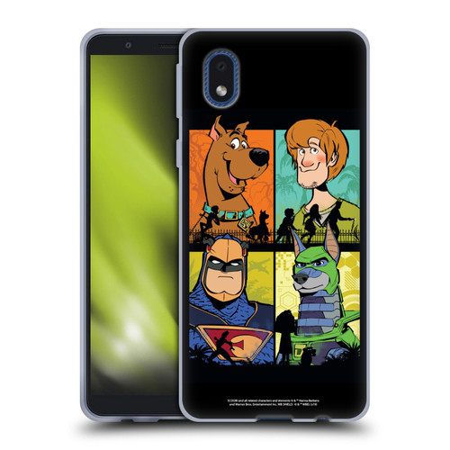 Scoob! Scooby-Doo Movie Graphics Scoob And Falcon Force Soft Gel Case for Samsung Galaxy A01 Core (2020)