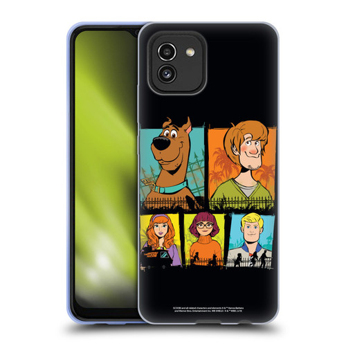 Scoob! Scooby-Doo Movie Graphics Mystery Inc. Gang Soft Gel Case for Samsung Galaxy A03 (2021)