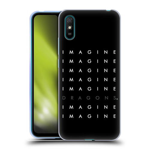 Imagine Dragons Key Art Logo Repeat Soft Gel Case for Xiaomi Redmi 9A / Redmi 9AT