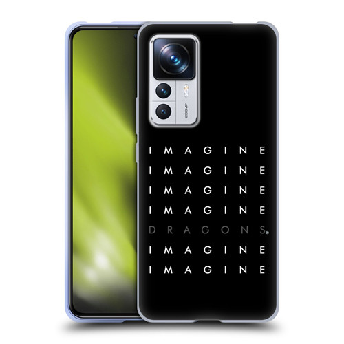 Imagine Dragons Key Art Logo Repeat Soft Gel Case for Xiaomi 12T Pro