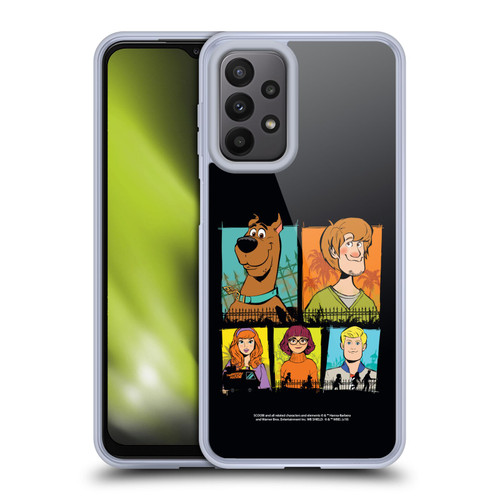 Scoob! Scooby-Doo Movie Graphics Mystery Inc. Gang Soft Gel Case for Samsung Galaxy A23 / 5G (2022)