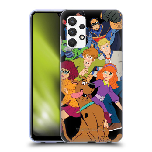 Scoob! Scooby-Doo Movie Graphics The Gang Soft Gel Case for Samsung Galaxy A32 (2021)