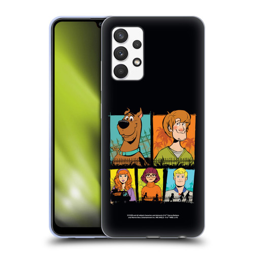 Scoob! Scooby-Doo Movie Graphics Mystery Inc. Gang Soft Gel Case for Samsung Galaxy A32 (2021)