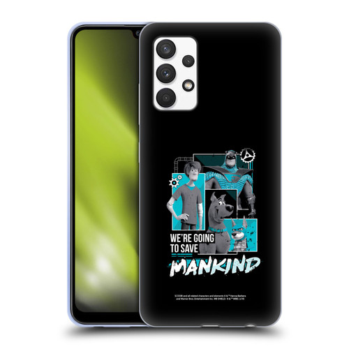 Scoob! Scooby-Doo Movie Graphics Save Mankind Soft Gel Case for Samsung Galaxy A32 (2021)