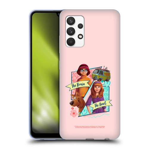 Scoob! Scooby-Doo Movie Graphics Scooby, Daphne, And Velma Soft Gel Case for Samsung Galaxy A32 (2021)