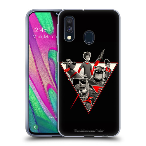 Scoob! Scooby-Doo Movie Graphics Heroes Soft Gel Case for Samsung Galaxy A40 (2019)