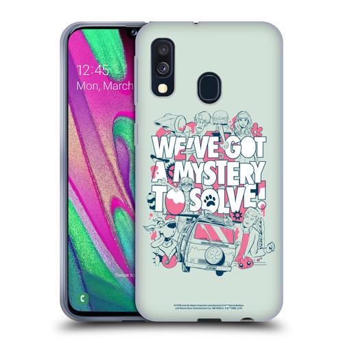 Scoob! Scooby-Doo Movie Graphics Mystery Soft Gel Case for Samsung Galaxy A40 (2019)