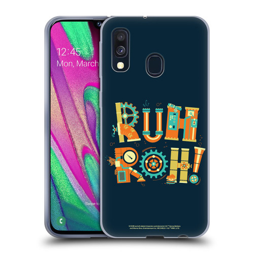 Scoob! Scooby-Doo Movie Graphics Ruh Boh Soft Gel Case for Samsung Galaxy A40 (2019)