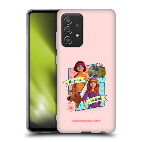 Scoob! Scooby-Doo Movie Graphics Scooby, Daphne, And Velma Soft Gel Case for Samsung Galaxy A52 / A52s / 5G (2021)