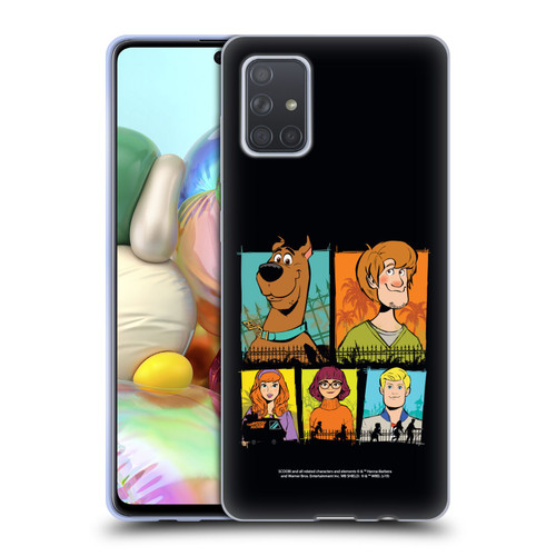 Scoob! Scooby-Doo Movie Graphics Mystery Inc. Gang Soft Gel Case for Samsung Galaxy A71 (2019)