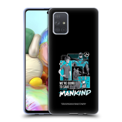 Scoob! Scooby-Doo Movie Graphics Save Mankind Soft Gel Case for Samsung Galaxy A71 (2019)