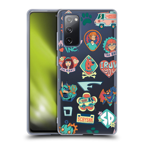 Scoob! Scooby-Doo Movie Graphics Retro Icons Soft Gel Case for Samsung Galaxy S20 FE / 5G