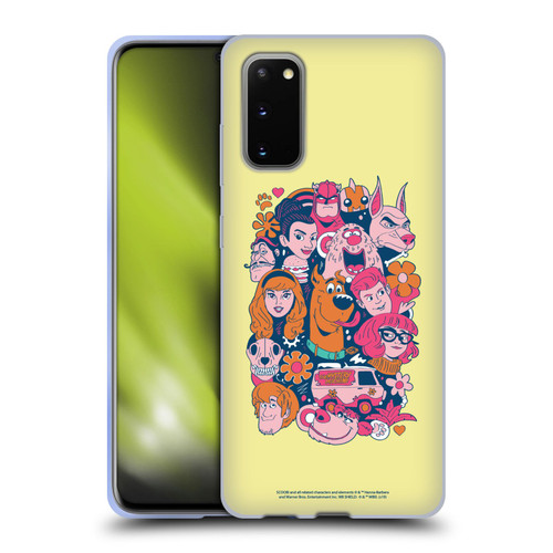Scoob! Scooby-Doo Movie Graphics Retro Soft Gel Case for Samsung Galaxy S20 / S20 5G