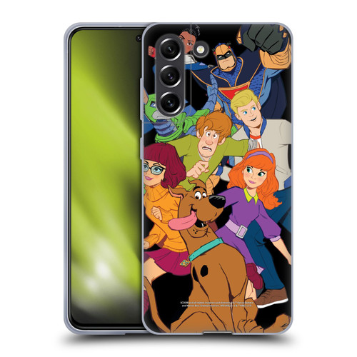 Scoob! Scooby-Doo Movie Graphics The Gang Soft Gel Case for Samsung Galaxy S21 FE 5G