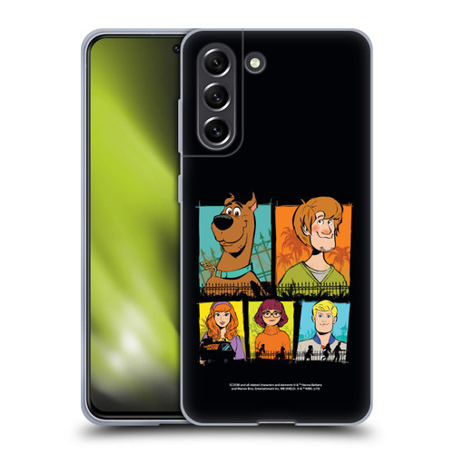 Scoob! Scooby-Doo Movie Graphics Mystery Inc. Gang Soft Gel Case for Samsung Galaxy S21 FE 5G