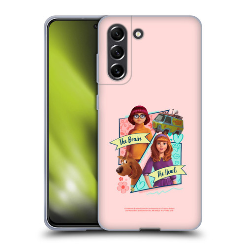 Scoob! Scooby-Doo Movie Graphics Scooby, Daphne, And Velma Soft Gel Case for Samsung Galaxy S21 FE 5G