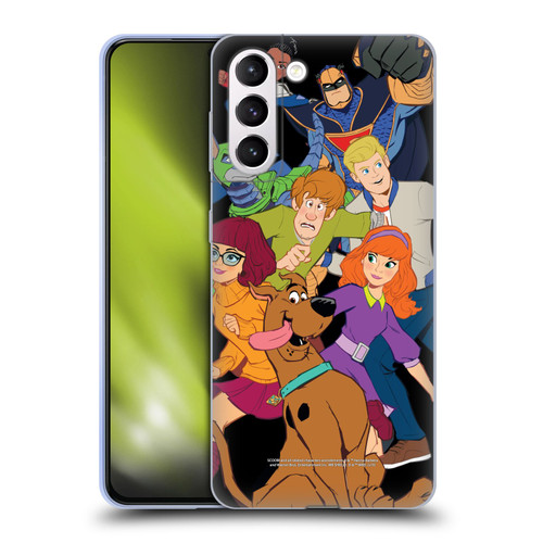 Scoob! Scooby-Doo Movie Graphics The Gang Soft Gel Case for Samsung Galaxy S21+ 5G