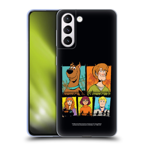 Scoob! Scooby-Doo Movie Graphics Mystery Inc. Gang Soft Gel Case for Samsung Galaxy S21+ 5G