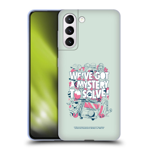Scoob! Scooby-Doo Movie Graphics Mystery Soft Gel Case for Samsung Galaxy S21+ 5G