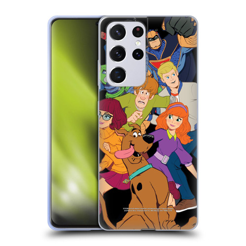 Scoob! Scooby-Doo Movie Graphics The Gang Soft Gel Case for Samsung Galaxy S21 Ultra 5G