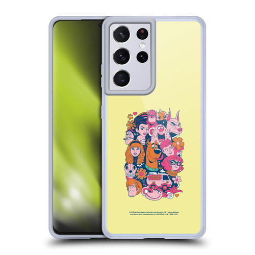 Scoob! Scooby-Doo Movie Graphics Retro Soft Gel Case for Samsung Galaxy S21 Ultra 5G