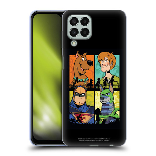 Scoob! Scooby-Doo Movie Graphics Scoob And Falcon Force Soft Gel Case for Samsung Galaxy M33 (2022)