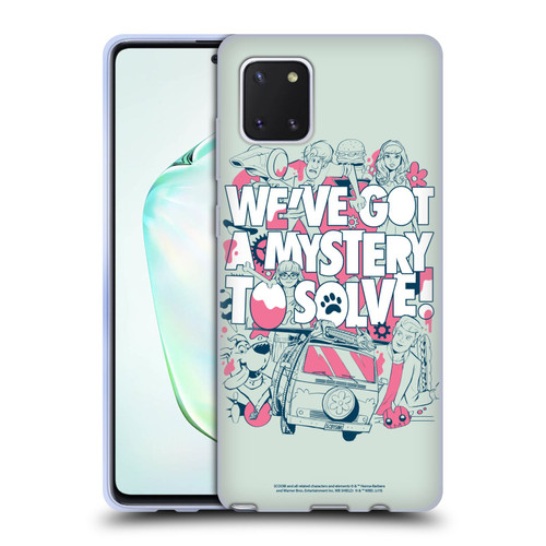 Scoob! Scooby-Doo Movie Graphics Mystery Soft Gel Case for Samsung Galaxy Note10 Lite