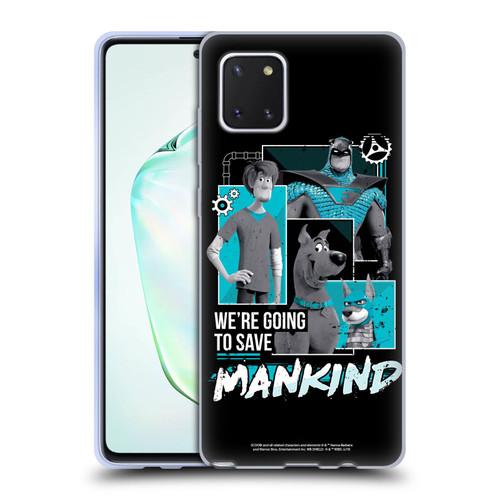 Scoob! Scooby-Doo Movie Graphics Save Mankind Soft Gel Case for Samsung Galaxy Note10 Lite