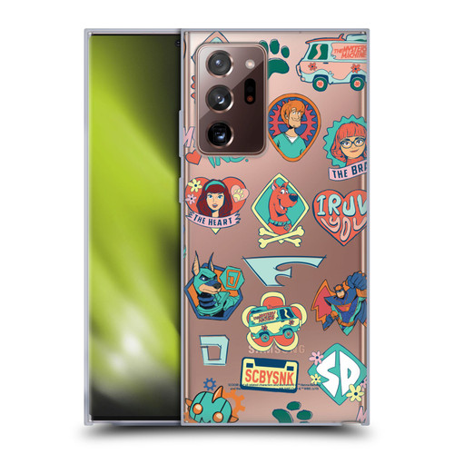 Scoob! Scooby-Doo Movie Graphics Retro Icons Soft Gel Case for Samsung Galaxy Note20 Ultra / 5G