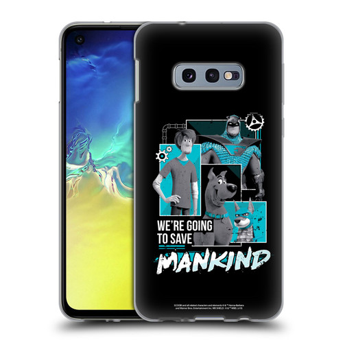 Scoob! Scooby-Doo Movie Graphics Save Mankind Soft Gel Case for Samsung Galaxy S10e
