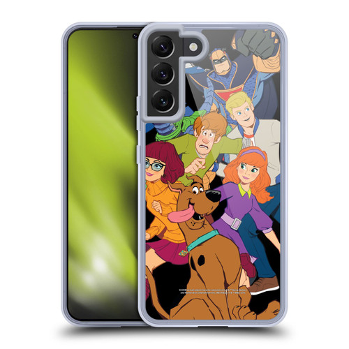 Scoob! Scooby-Doo Movie Graphics The Gang Soft Gel Case for Samsung Galaxy S22+ 5G