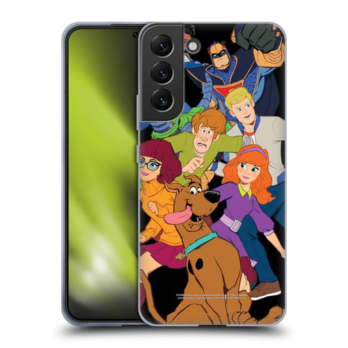 Scoob! Scooby-Doo Movie Graphics The Gang Soft Gel Case for Samsung Galaxy S22+ 5G